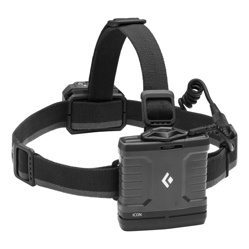 Black Diamond مصباح رأس بلاك دايموند آيكون 700 | 700 لومن | مقاوم للماء IP67 | شعاع بعيد المدى للتسلق والسفر الليلي - Image 2